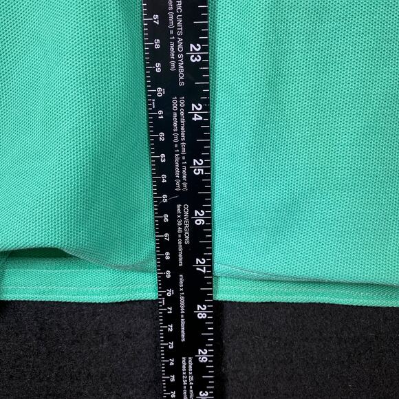 Tommy Bahama Mens Shirt Green Polo Short Sleeve Pima Cotton Medium - Picture 9 of 12